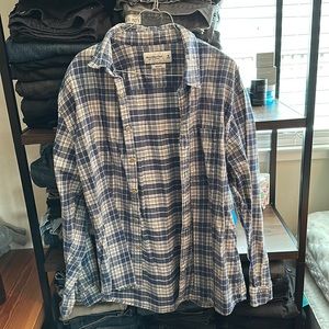 ABERCROMBIE & FITCH SIZE M (MEDIUM) FLANNEL